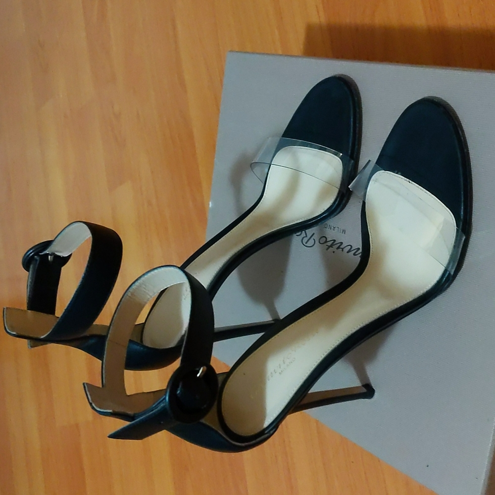 GIANVITO ROSSI STELLA PVC HEELS - Picture 4 of 10